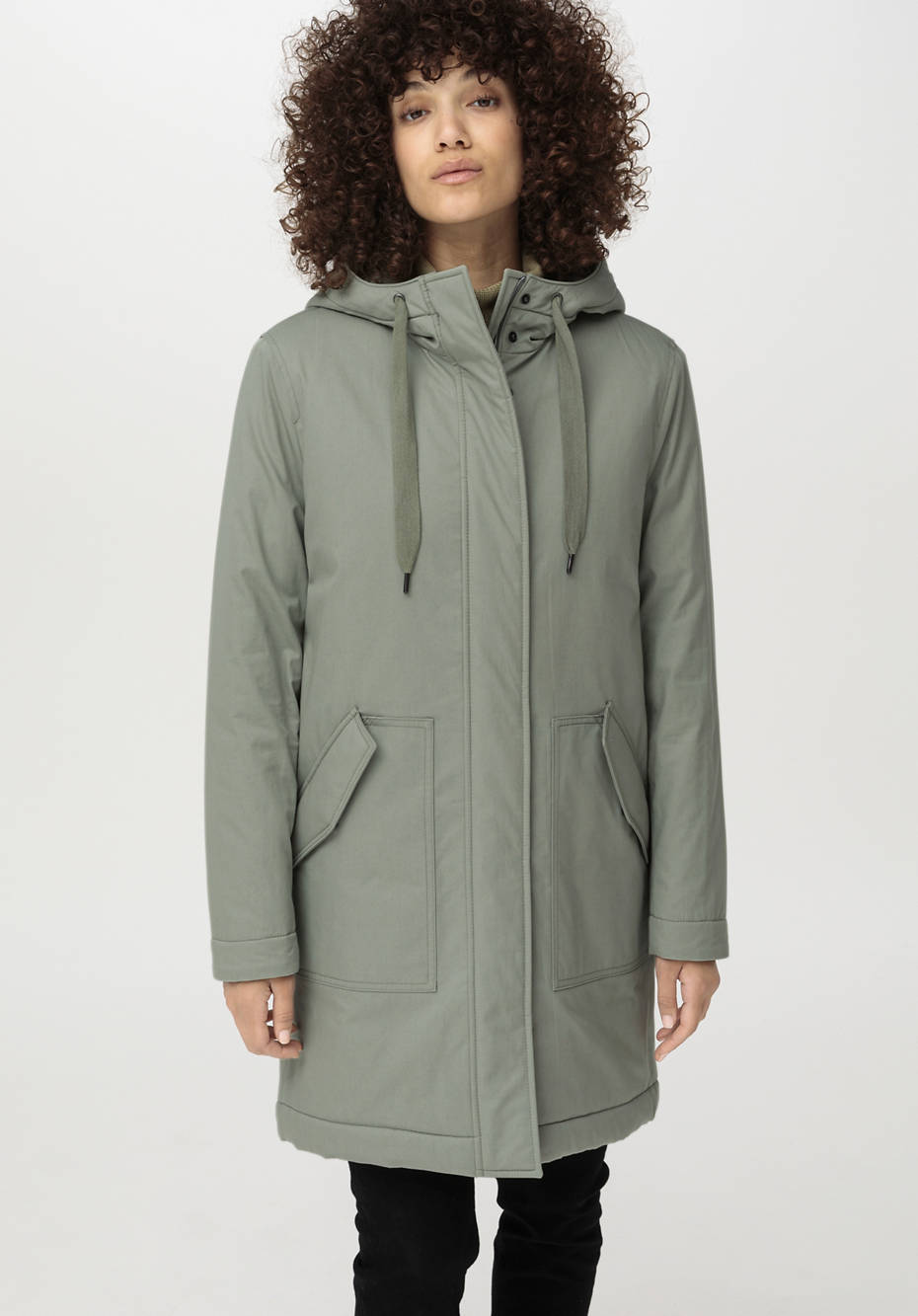 Parka Nature Shell aus reiner Bio-Baumwolle