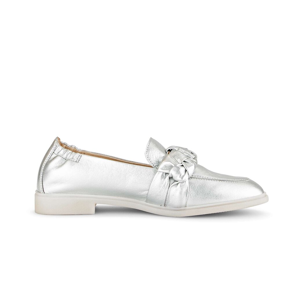 Gabor fashion Slipper silber