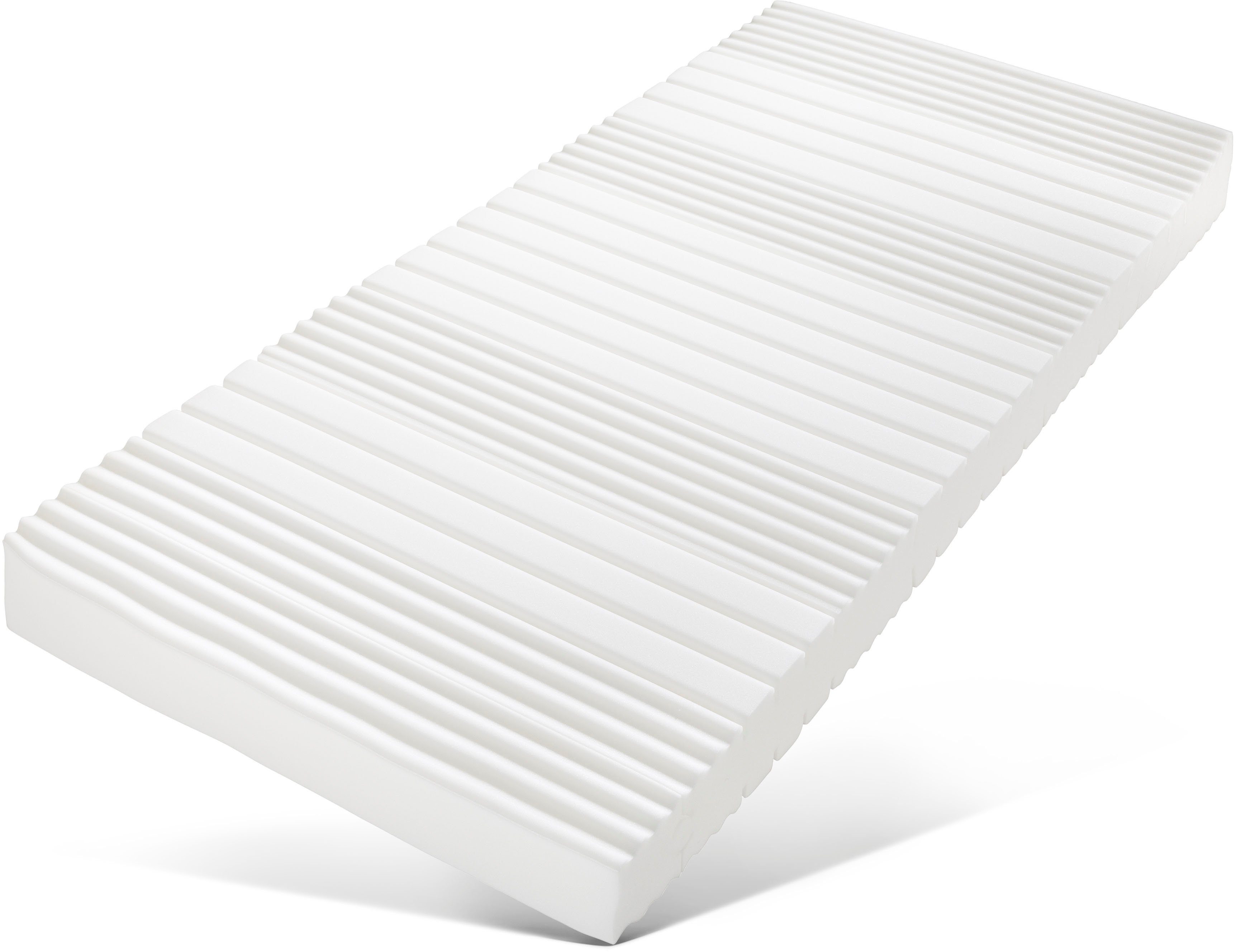 Komfortschaummatratze Dannika, OTTO products, 17 cm hoch, Optimale Körperanpassung von Kopf bis Fuß dank 7 