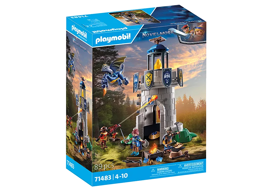 Ritterturm mit Schmied und Drache