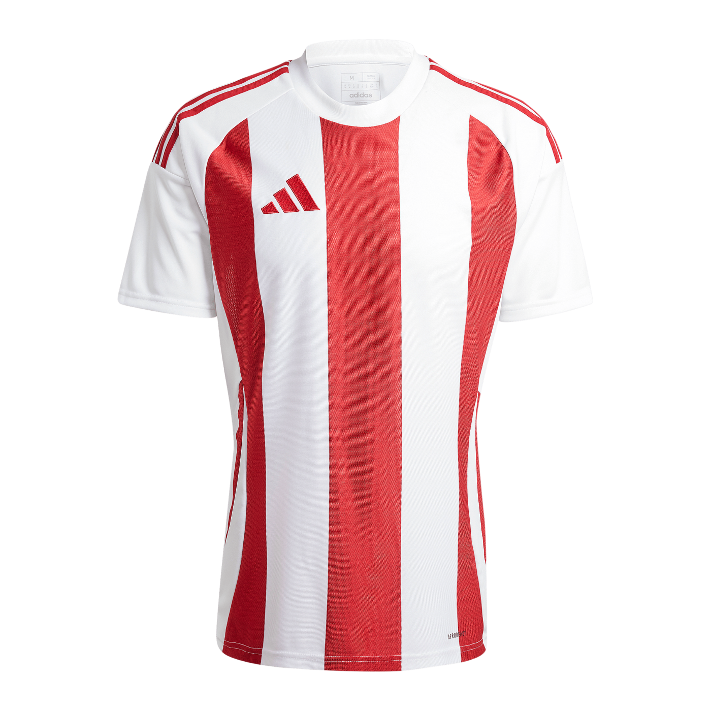 adidas Striped 24 Trikot Weiss Rot