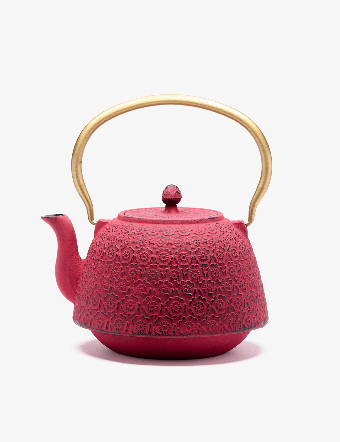 Théière Fonte de Chine  Huashu 1,3 L  Rouge