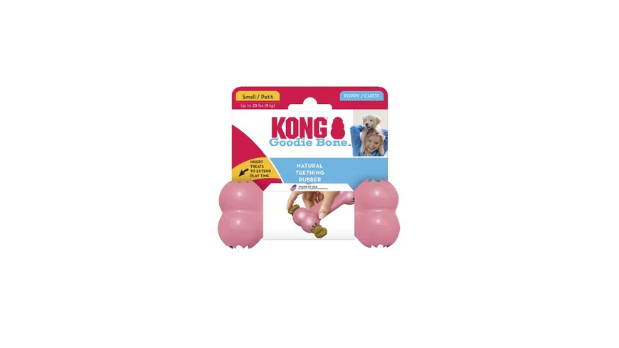 KONG Hundespielzeug Puppy Goodie Bone S