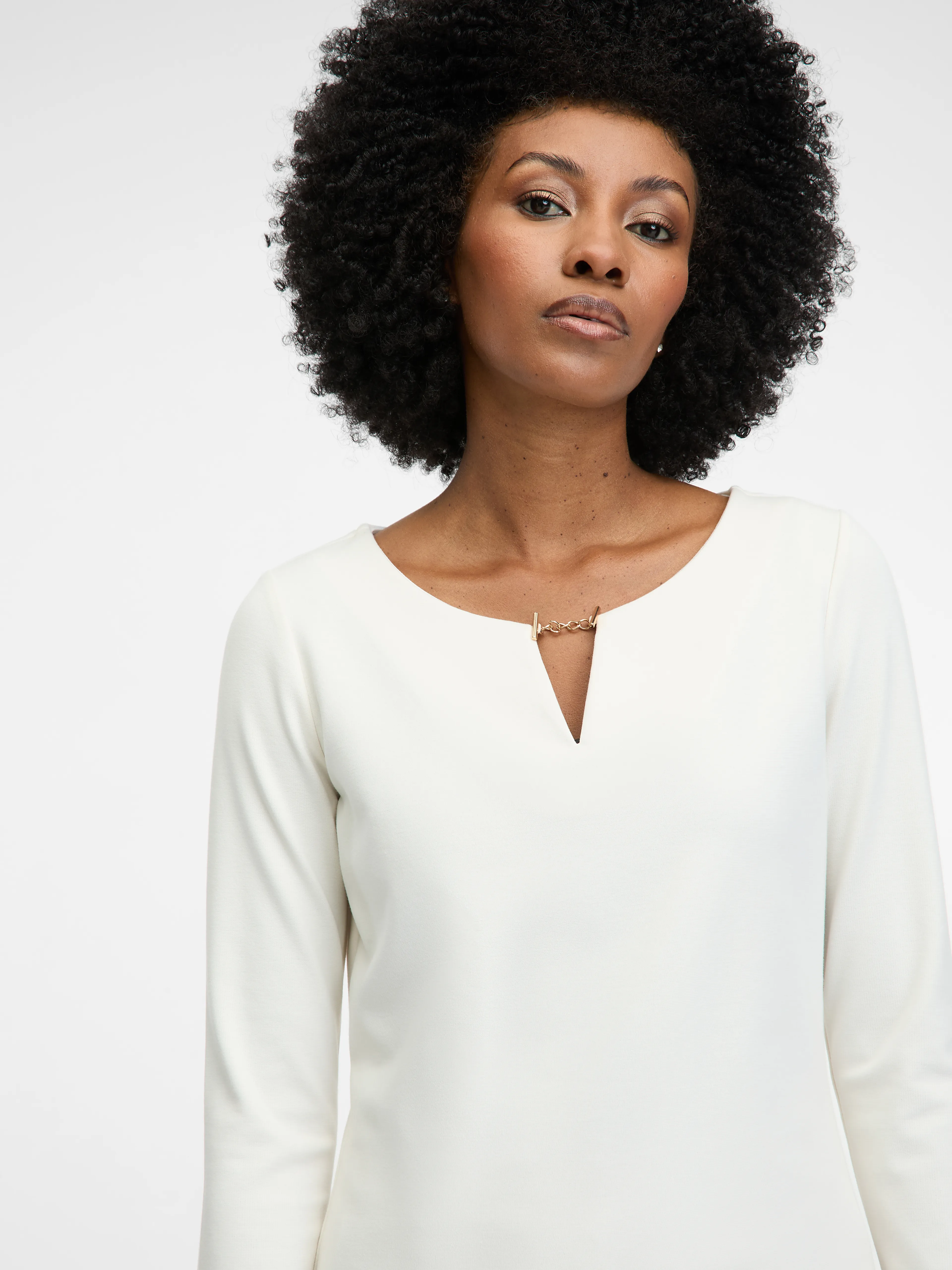 Weiße Damen-Bluse ORSAY
