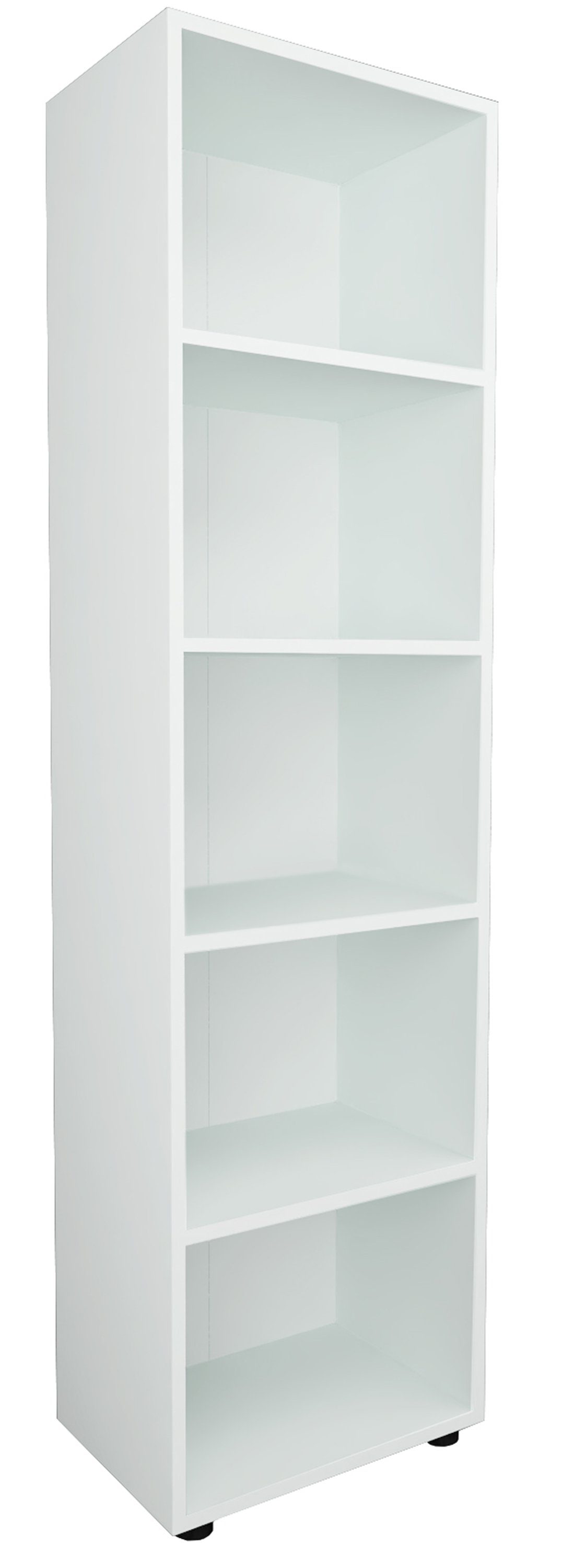 VCM Aktenregal Holz Büro Regal Bücher Ordner Aktenregal Ulas 5f, 1-tlg.