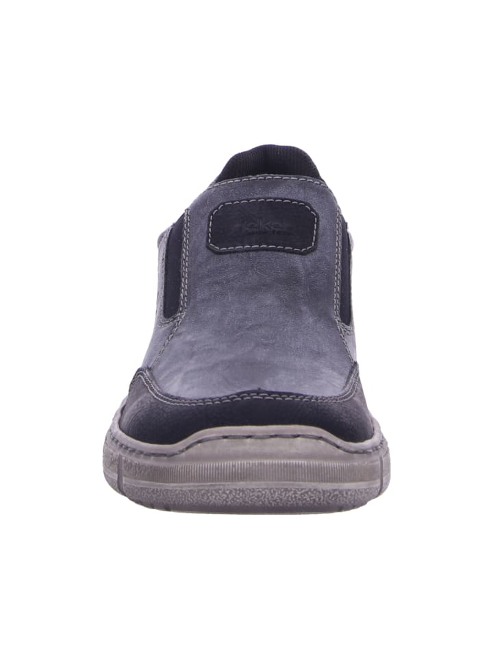 rieker Slipper in schwarz/graphit günstig kaufen