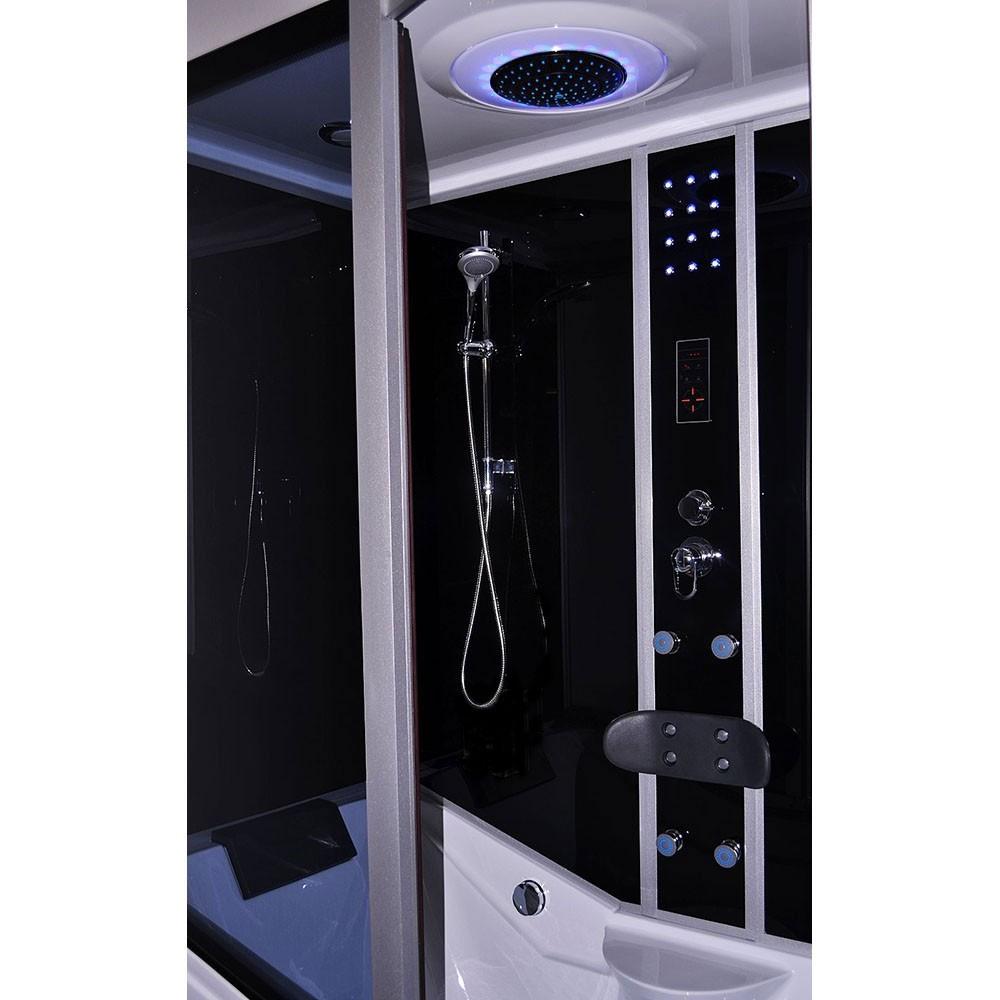 Home Deluxe ALLIN 2in1 schwarz 170x90cm - rechts