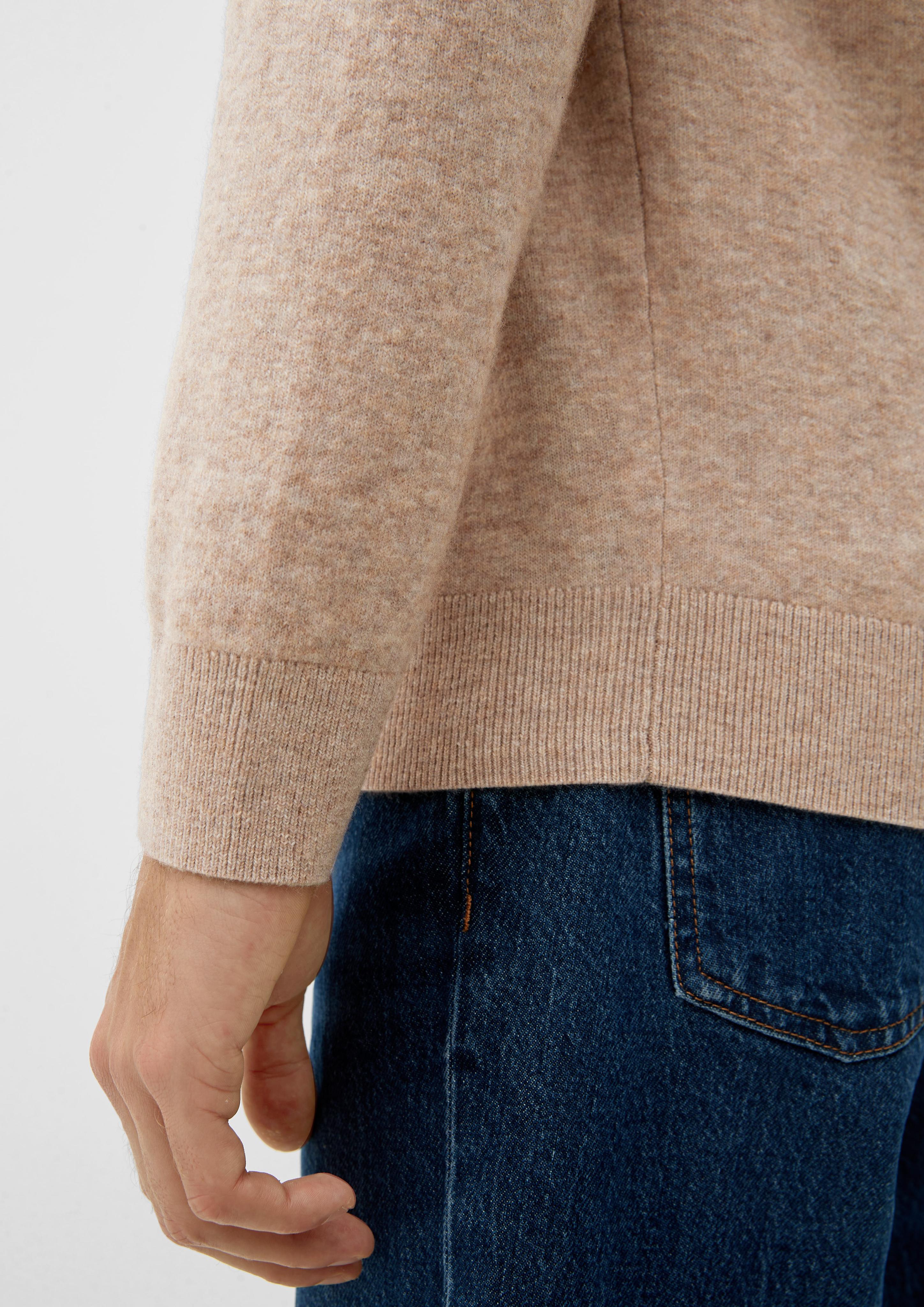 Feinstrick-Pullover aus Wollmix  2124531-82W0