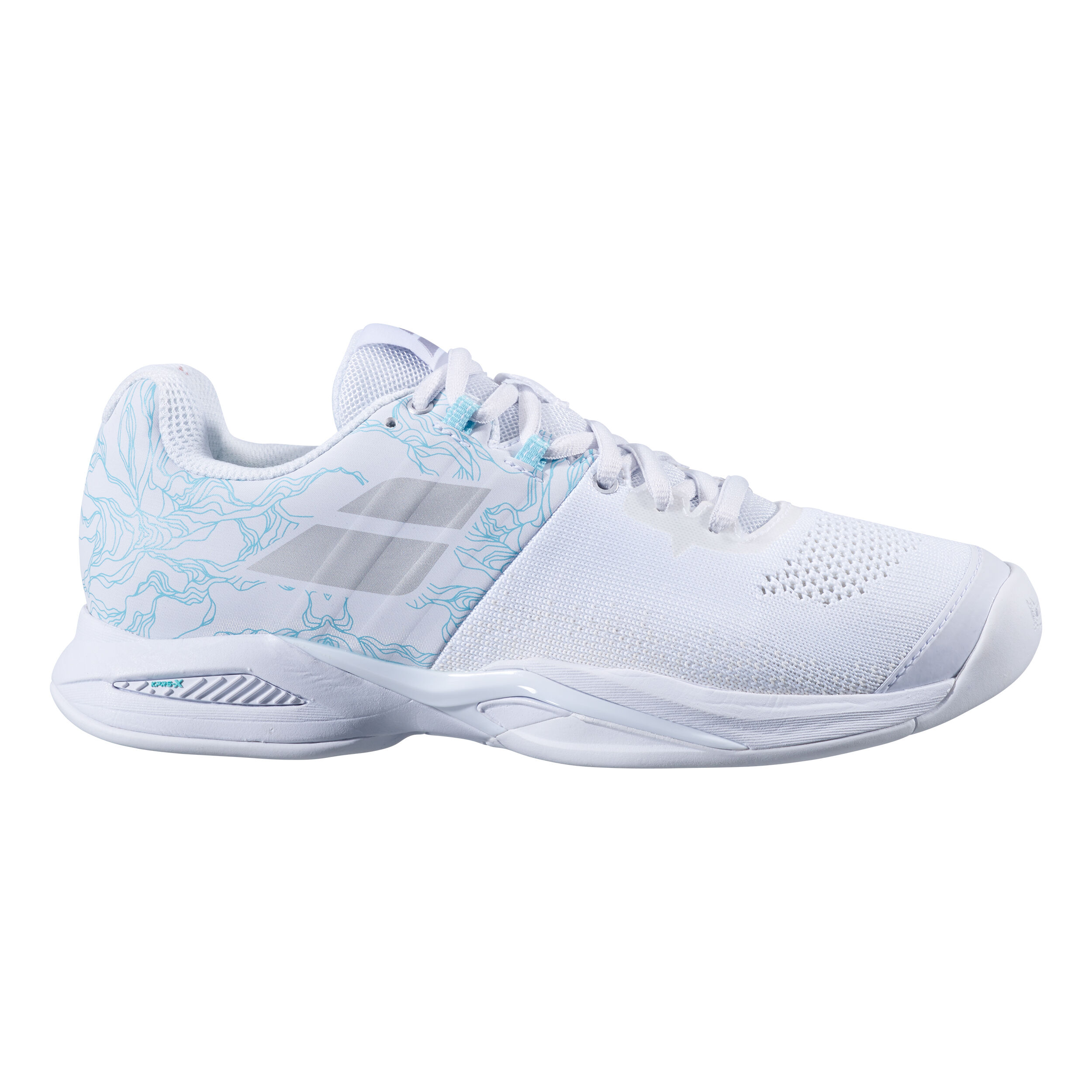 Propulse Blast Teppichschuh Damen - Weiß, Hellblau