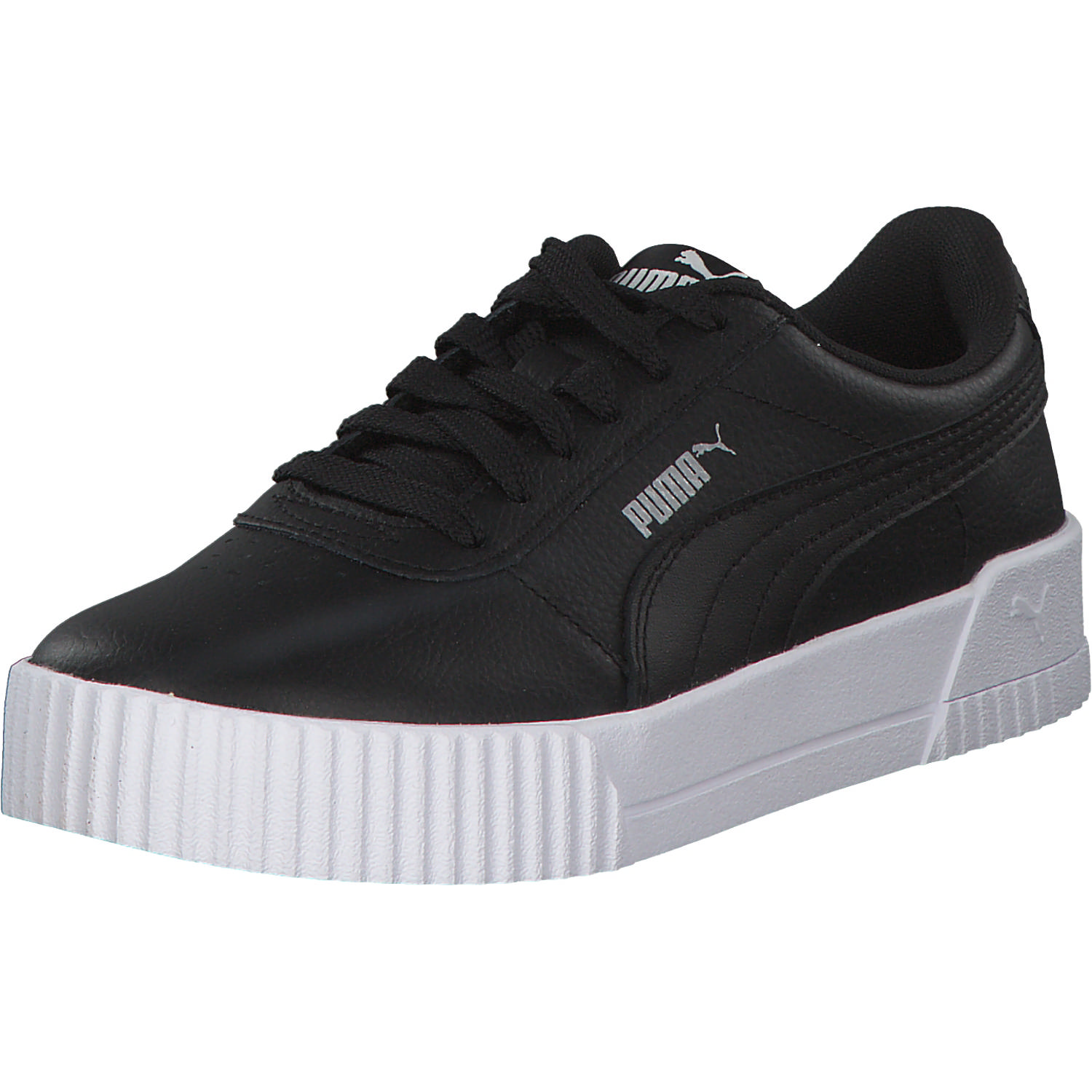 Puma Carina L 370325, Sneakers Low, Damen, Schwarz (Black)