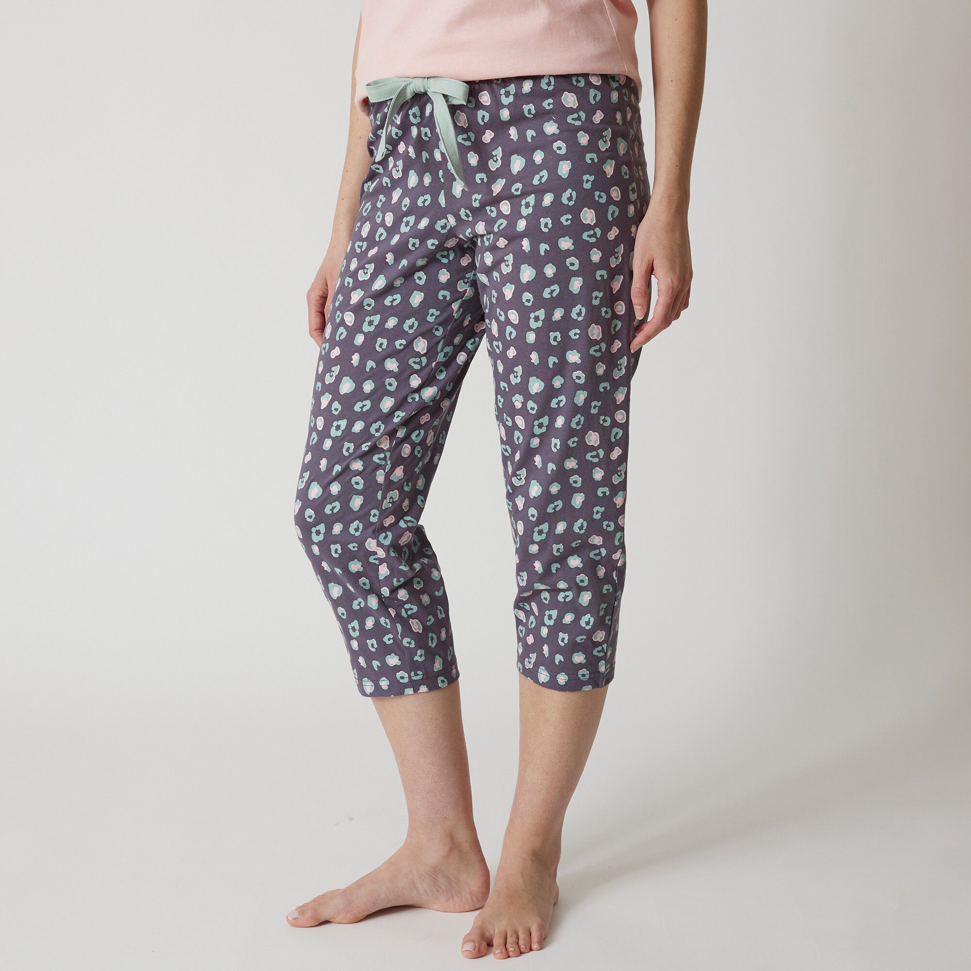Pantacourt pyjama imprimé 