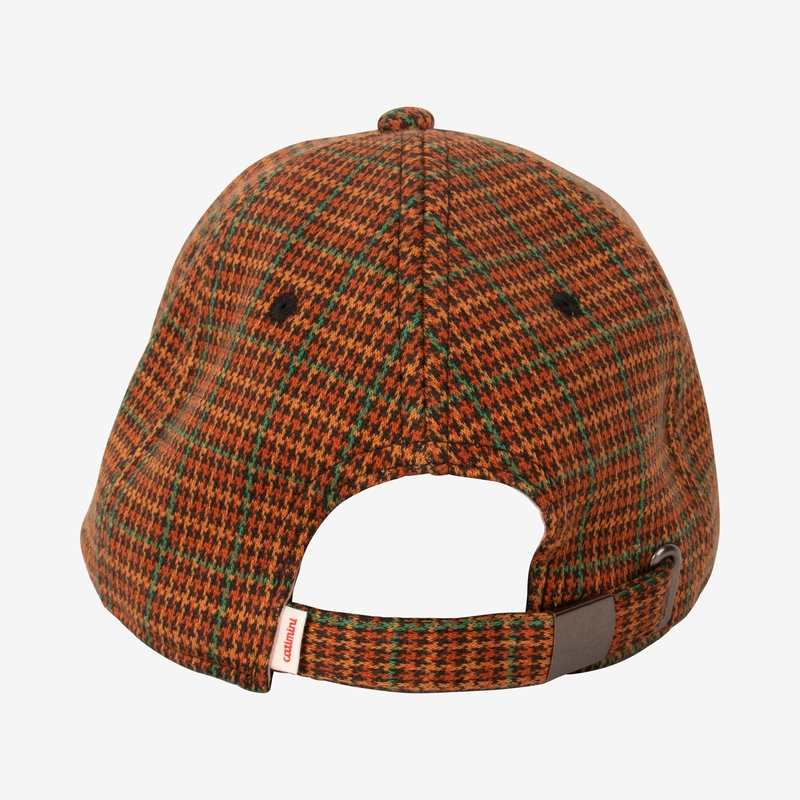 Casquette fille carreaux broderie beige Catimini