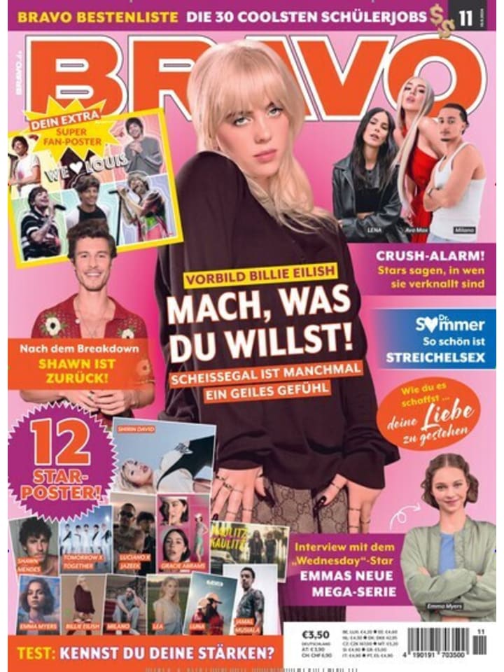 Hubert Burda Media 13 x BRAVO Zeitschrift (Gutschein für Jahres Abo) günstig kaufen onesize