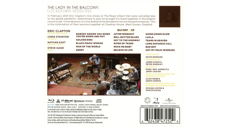 Lady In The Balcony Lockdown Sessions (BD+CD)