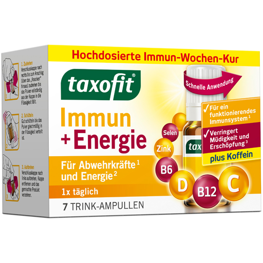 TAXOFIT Immun&Energie Trinkampullen  7X10 ml  Trinkampullen