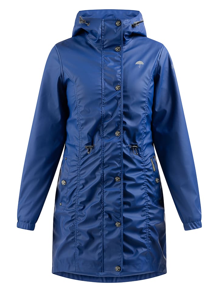 Schmuddelwedda Regenparka in Blau günstig kaufen