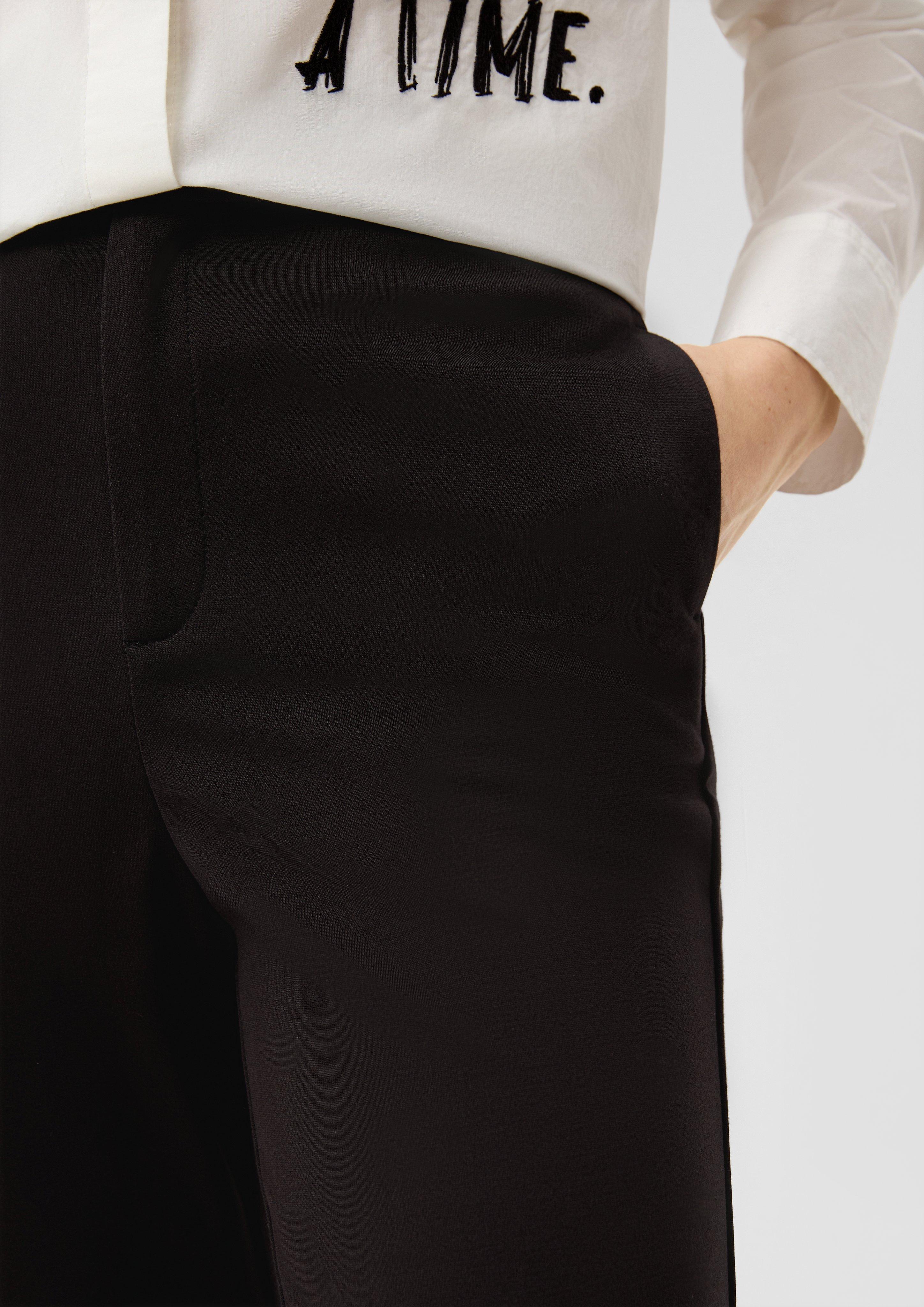 Straight Leg-Hose aus Interlockjersey   2139098-9999