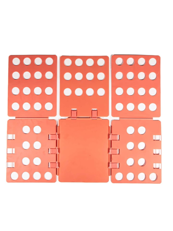Intirilife Faltbrett Kleiderfalthilfe in Pink günstig kaufen onesize