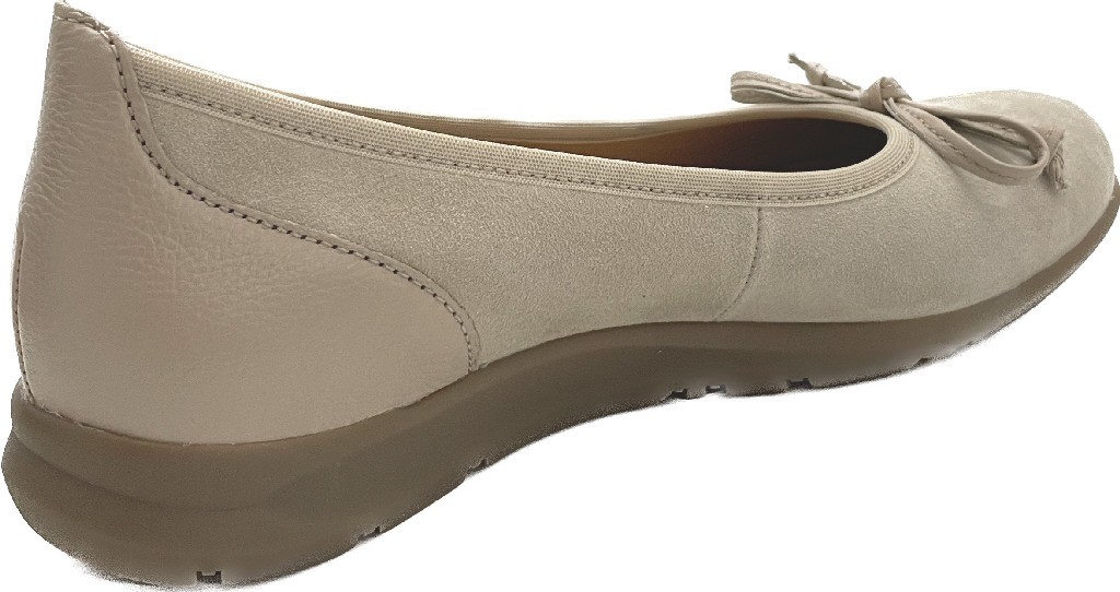 GABOR Ballerinas beige Gabor Fashion Sportlicher Ballerina 24.1