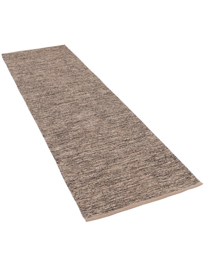 Pergamon Baumwolle Kelim Teppich Läufer Easy in Braun günstig kaufen
