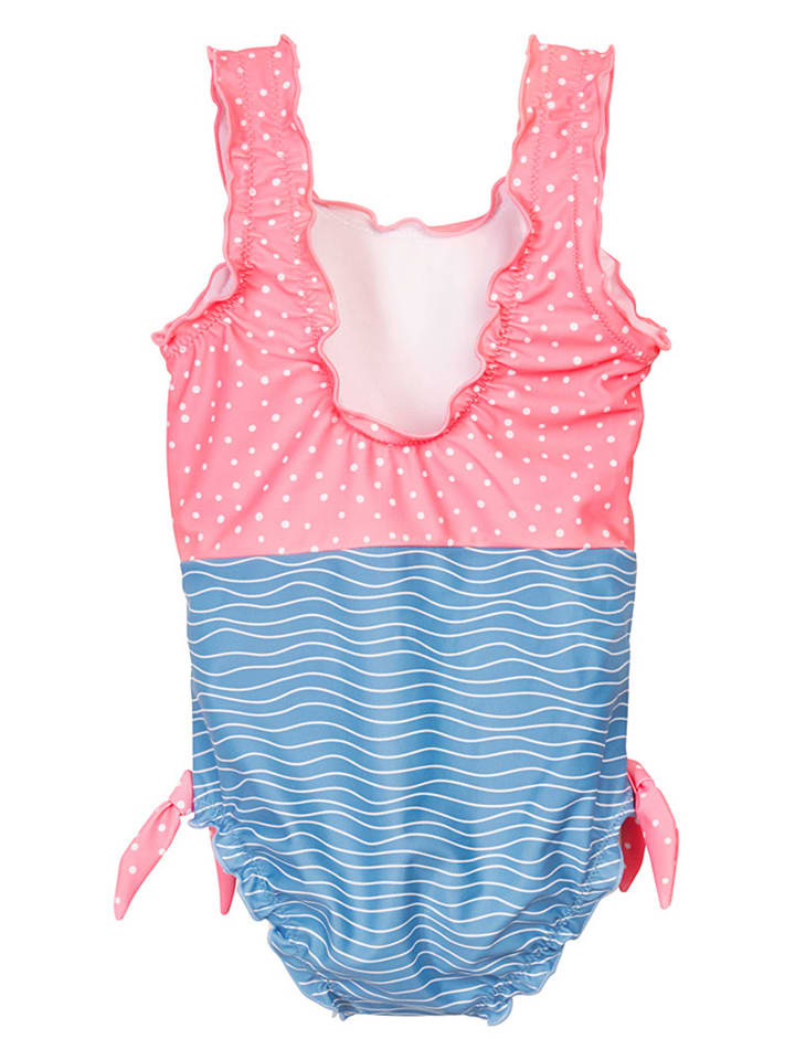 Playshoes Badeanzug in Rosa/ Hellblau günstig kaufen