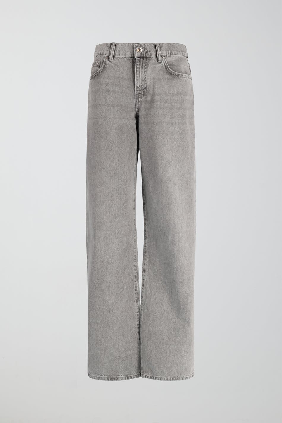 Low wide jeans