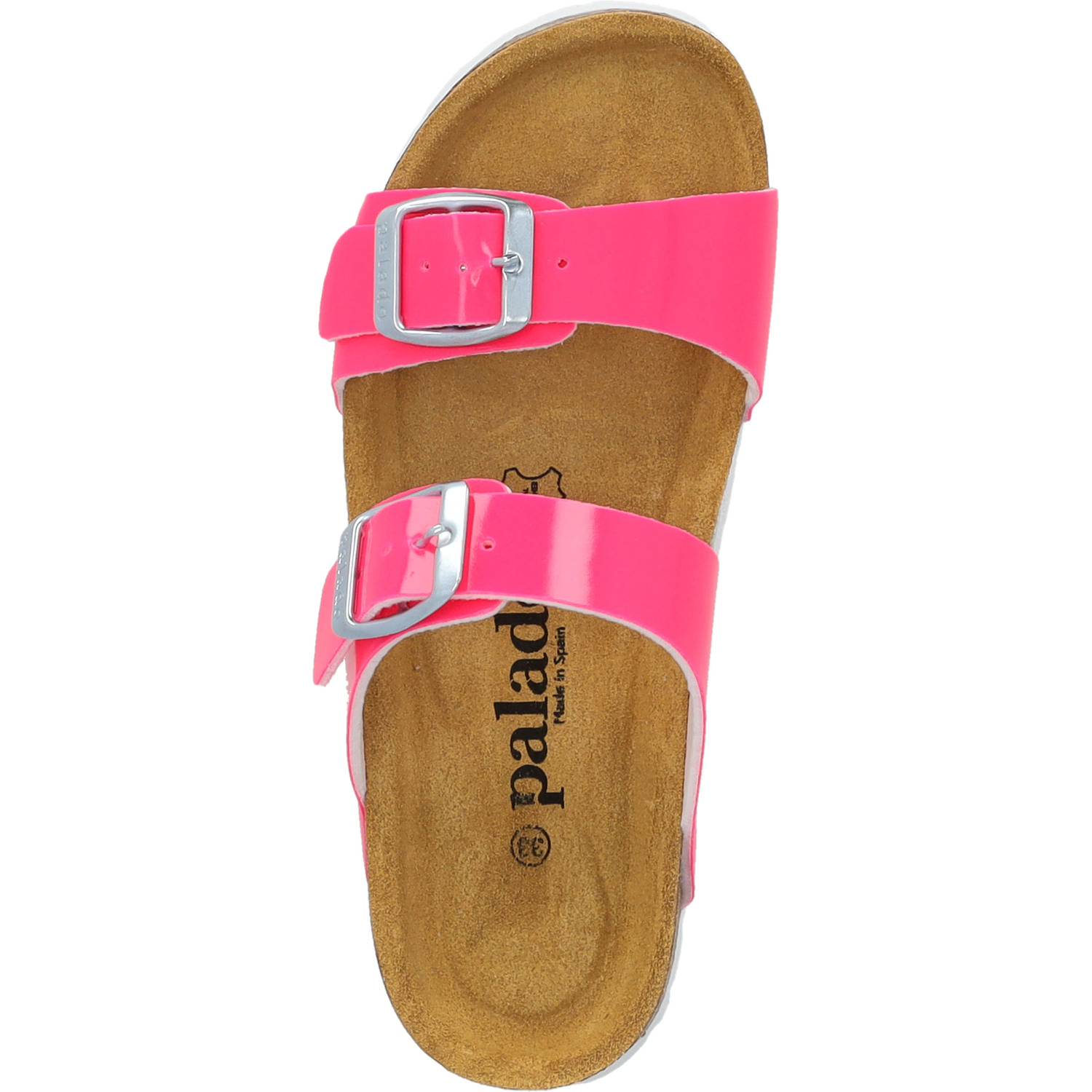 Palado Kids Samos G Basic, Pantoletten, Kinder, Pink Neon Lack