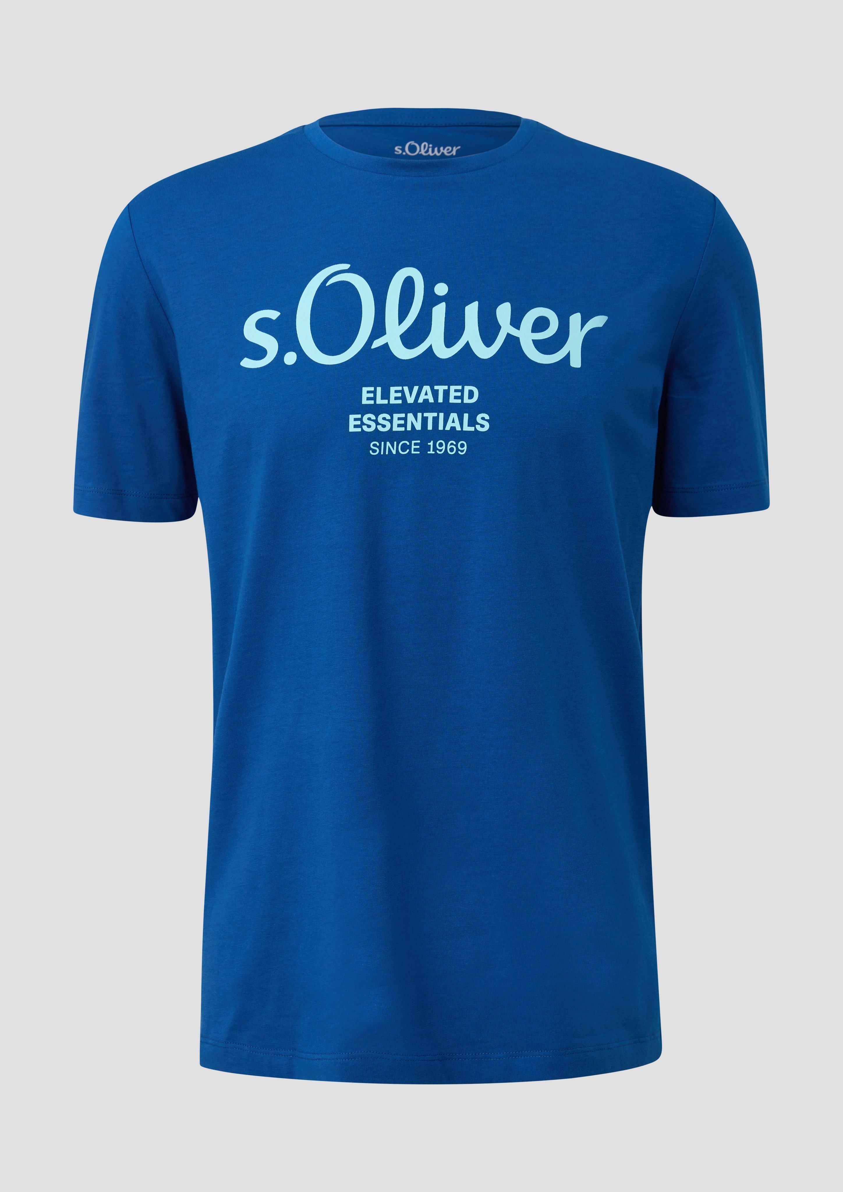 T-Shirt mit Label-Print  2139909-56D1