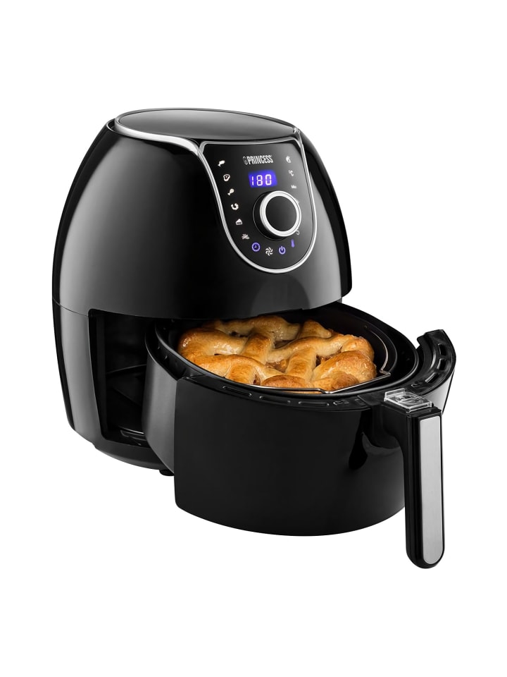 PRINCESS 182055 Aerofryer XXL Heißluftfritteuse 5.2 l in Schwarz günstig kaufen onesize