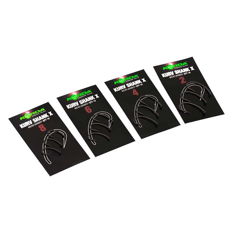 Korda Kurv Shank X karpių kabliukai
