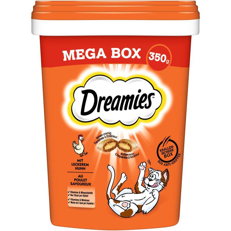 Dreamies Katzensnacks Mega Box zu TOP-Preisen