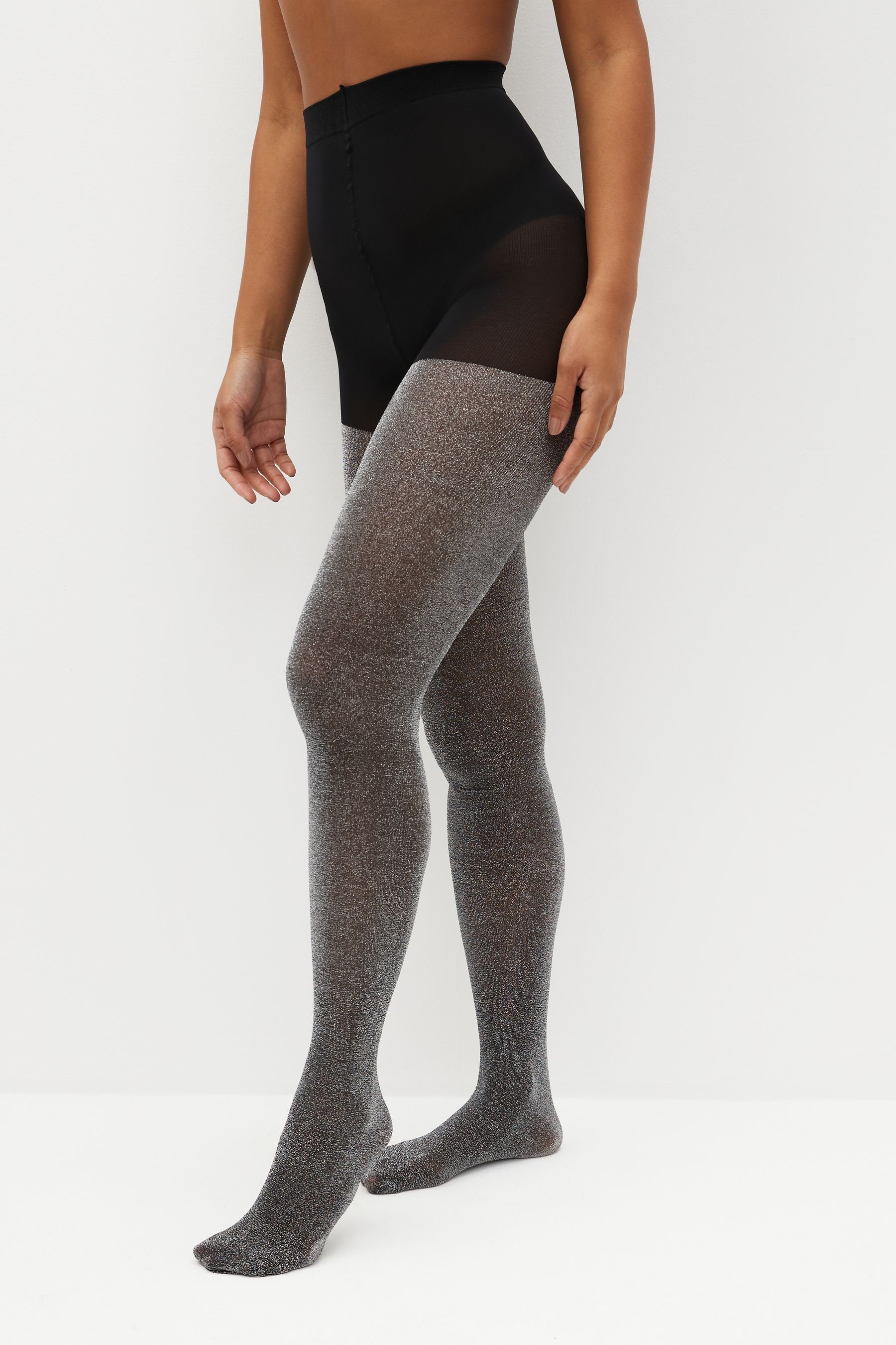 Next Feinstrumpfhose Blickdichte Glitzerstrumpfhose 1 Pack (1 St)