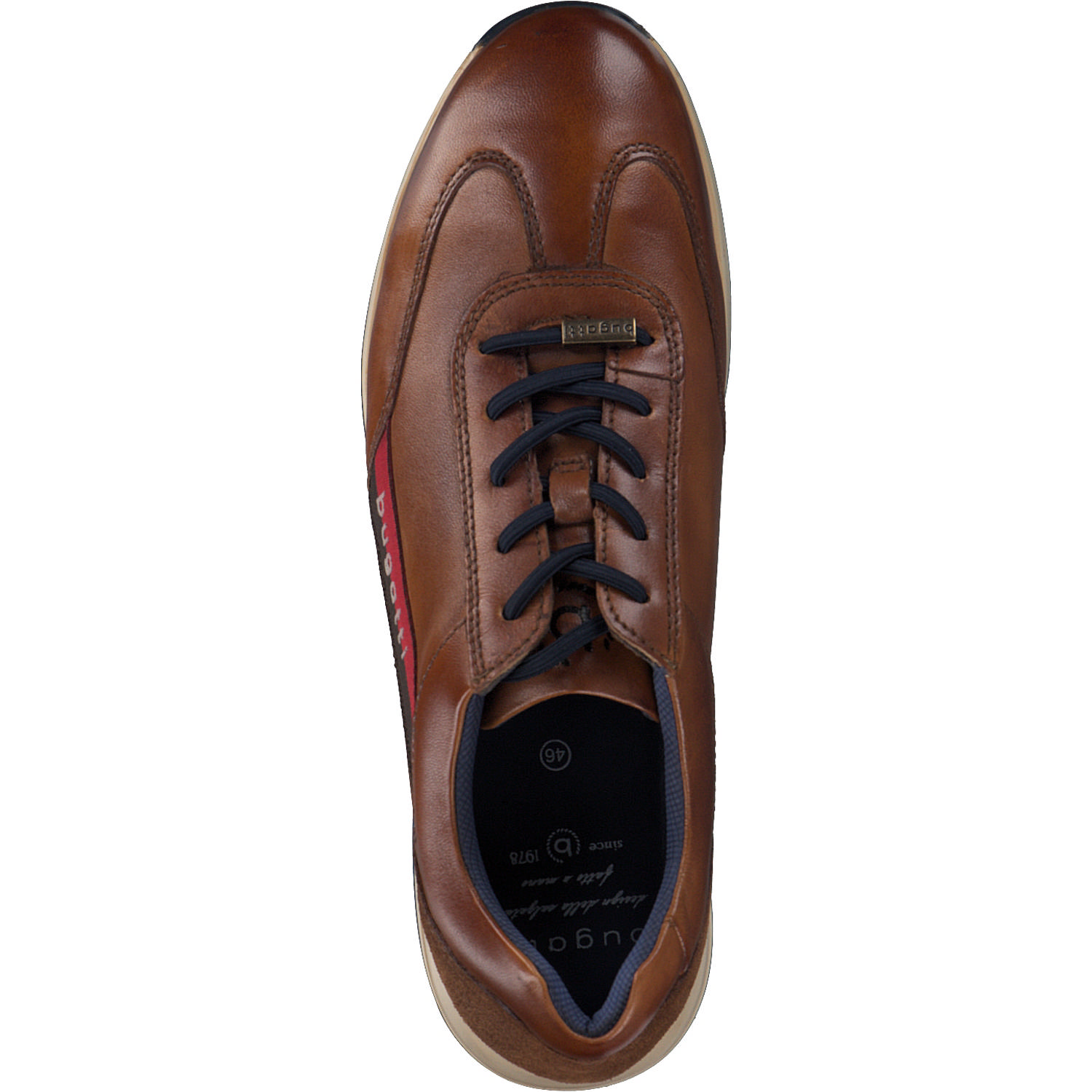 Bugatti Torello A9Q03, Sportliche Halbschuhe, Herren, cognac