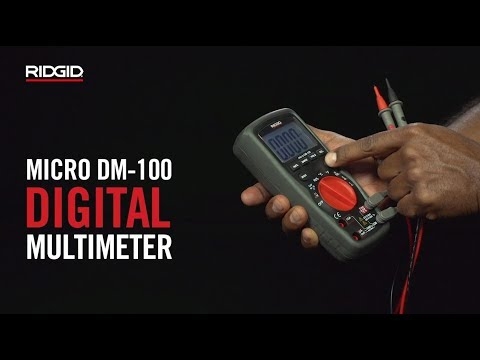 Digitální multimetr Ridgid Micro DM-100 37423