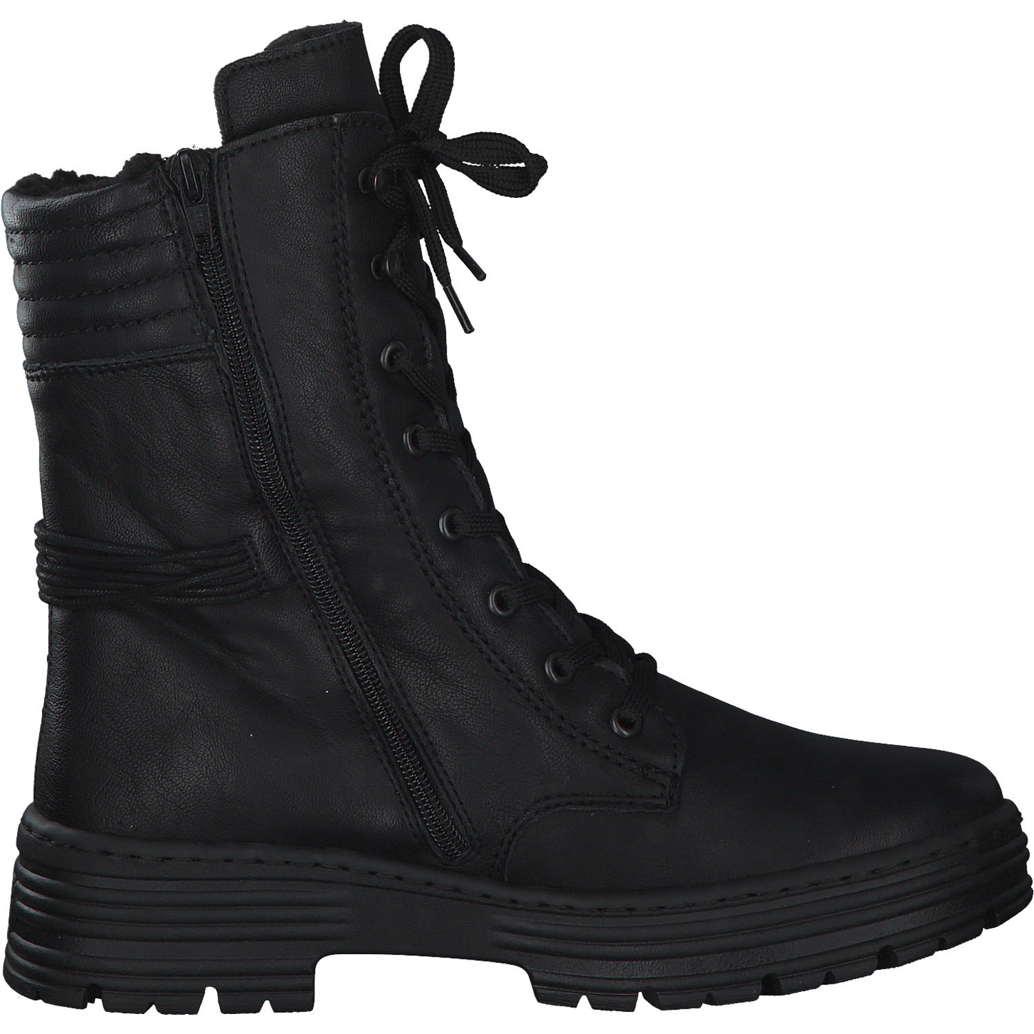 Rieker X8521, Winterstiefeletten, Damen, Schwarz