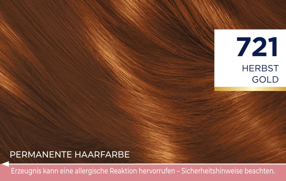 Haarfarbe 721 Herbst Gold, 1 St