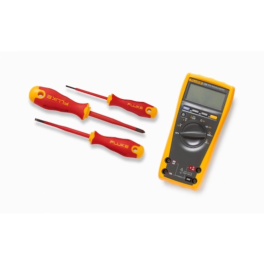Fluke 5133975 Fluke IB179L-EGFID Digitale True-RMS-multimeter + ISLS3 + ISLS5 + IPHS2
