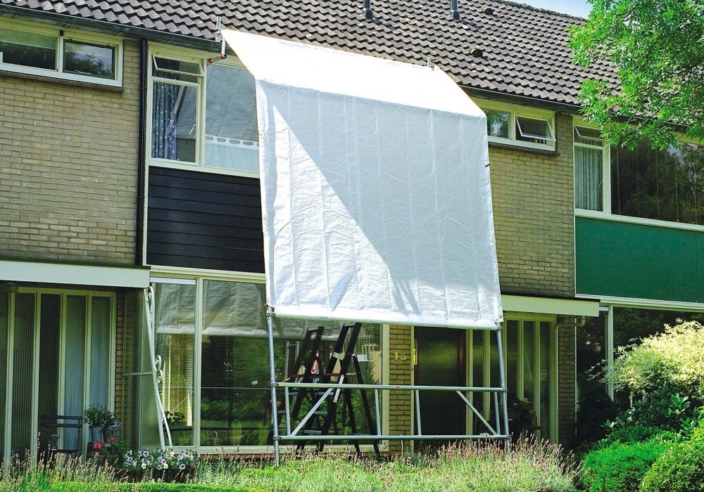 Tenda da lavoro Altrex C500551, larghezza 2,45 m.