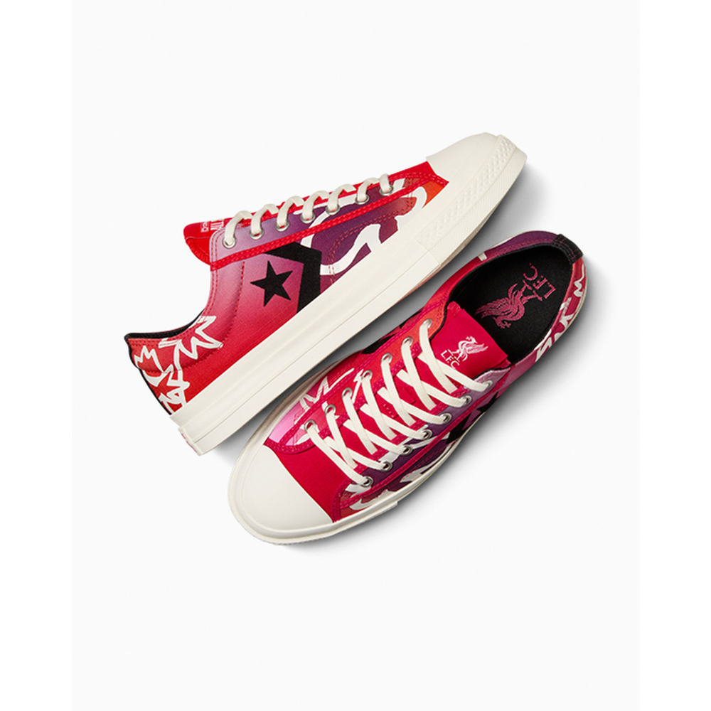 Converse x Lfc Liverpool Star Player 76 FC OX A07257C / rot
