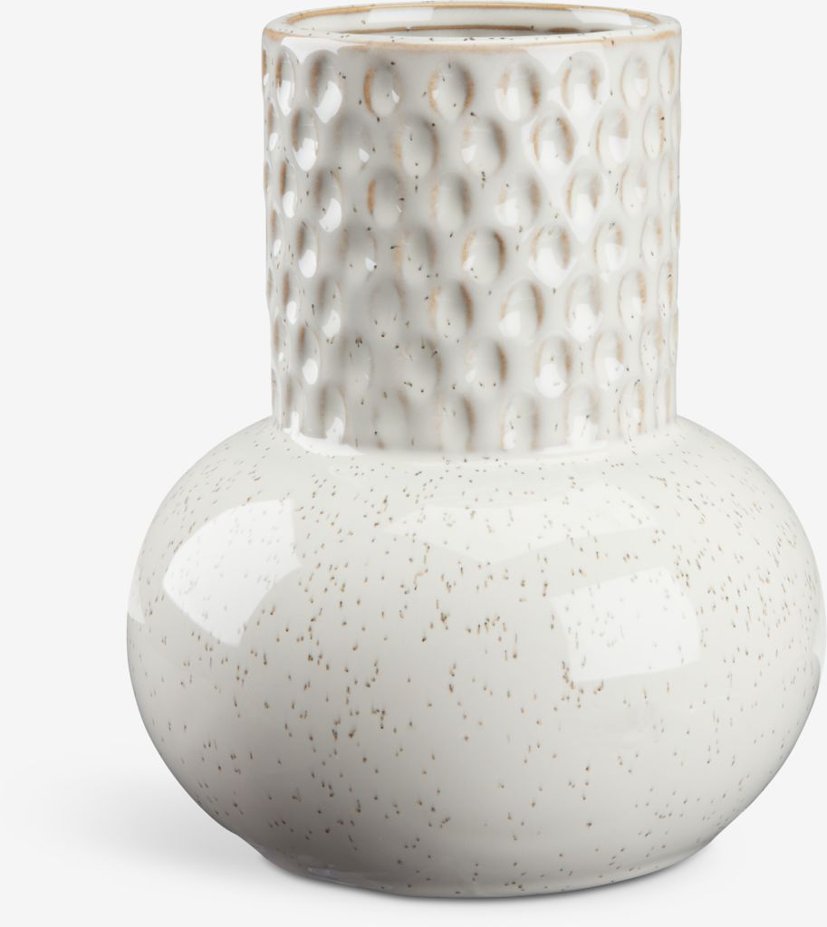 INGBERT Wazon INGBERT Ø15xW18cm biały