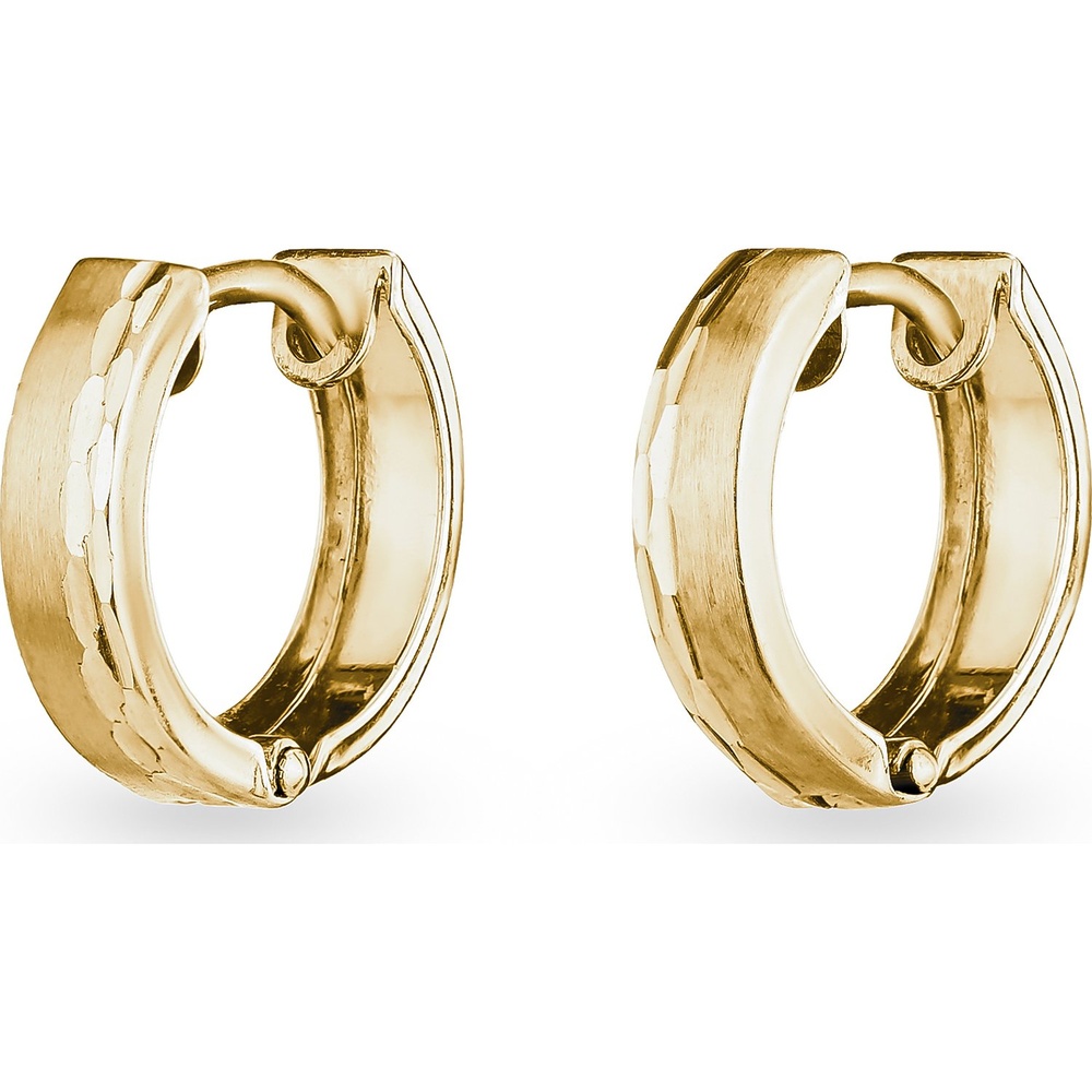 FAVS Créoles 585 Or jaune Boucles d'oreilles
