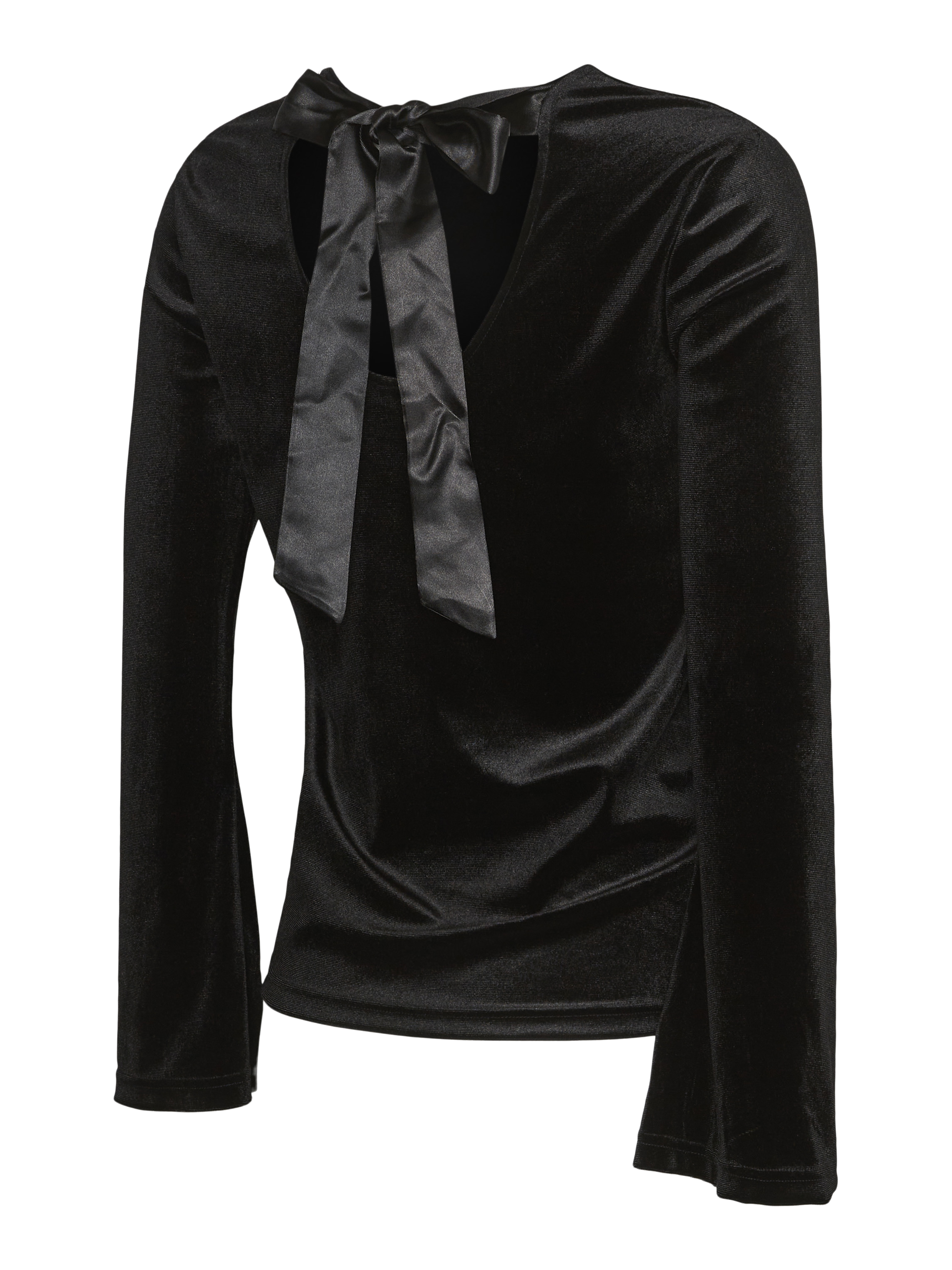 Normal geschnitten Rundhals Top