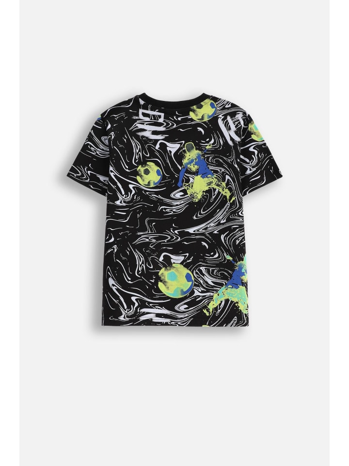 Coccodrillo T-Shirt mit kurzen Ärmeln in schwarz günstig kaufen
