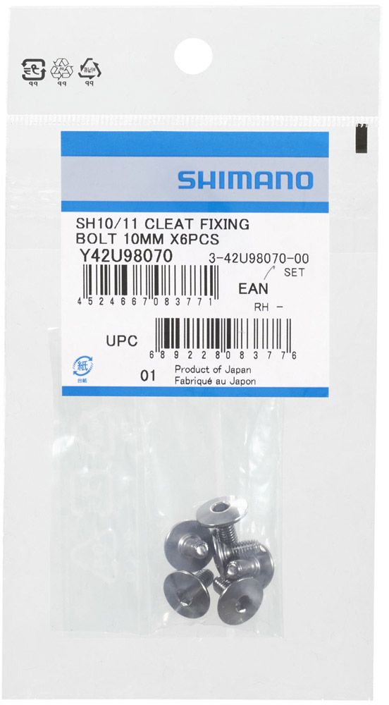 Shimano Schuhplatten-Schrauben M5x10 für SM-SH10/11/12 kaufen | Bike-Discount
