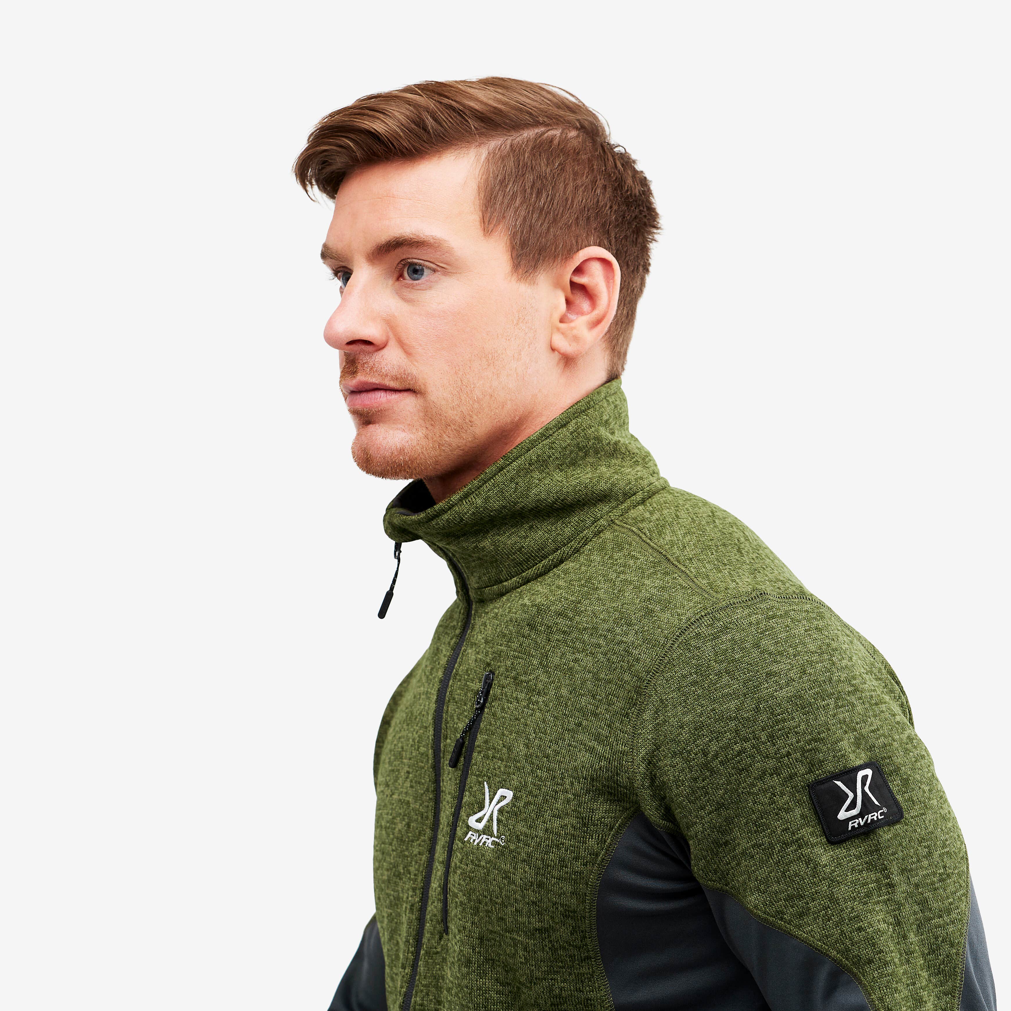Fusion Fleece Homme Burnt Olive