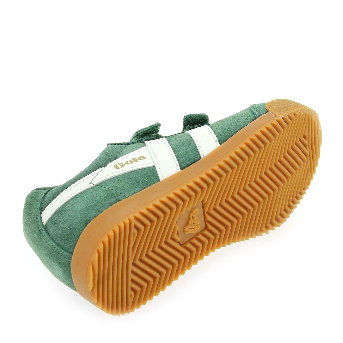 Gola  HARRIER VELCRO CKA192 - vert blanc