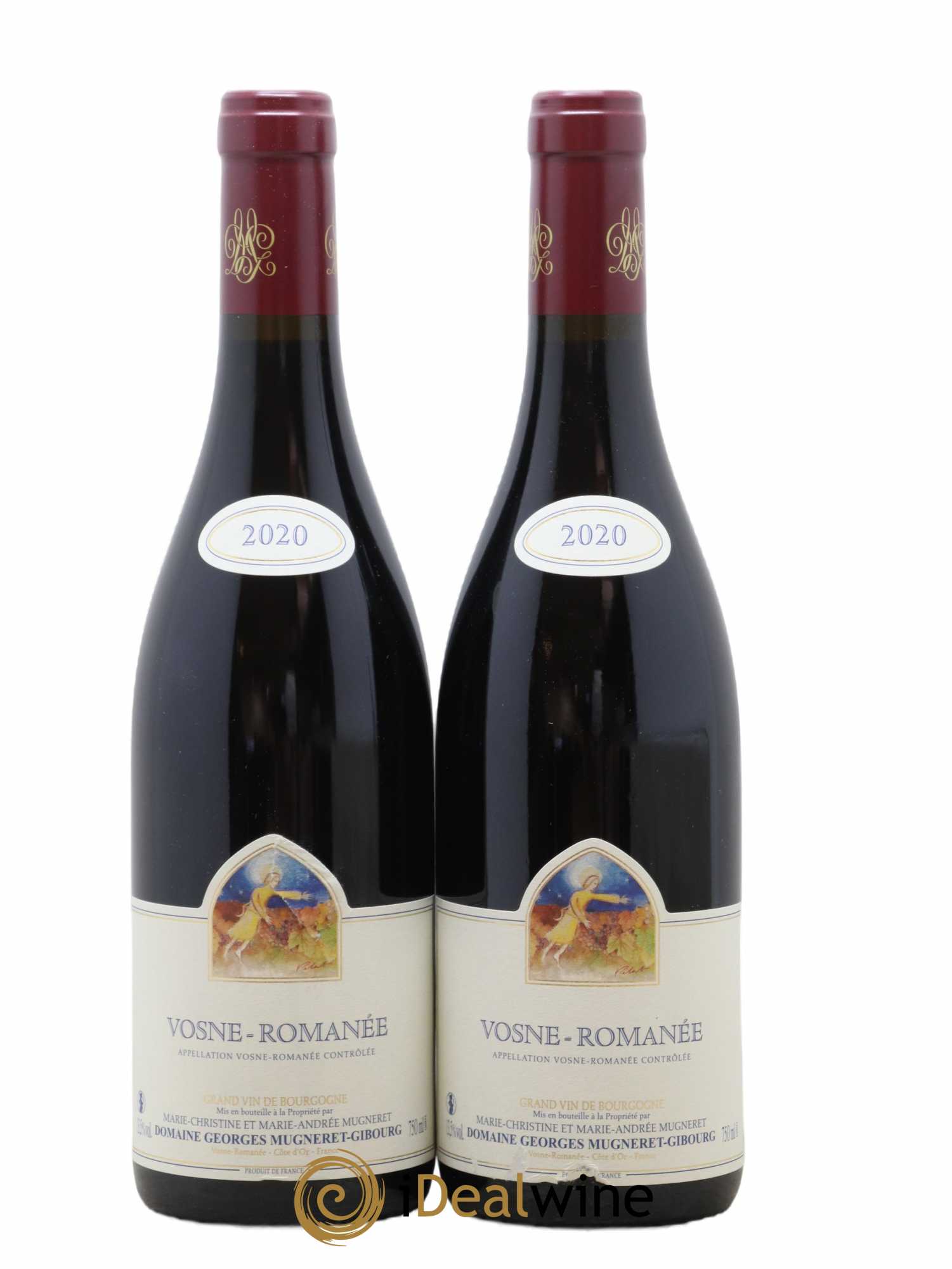 Vosne-Romanée Mugneret-Gibourg (Domaine)  2020 - Lot de 2 Bouteilles