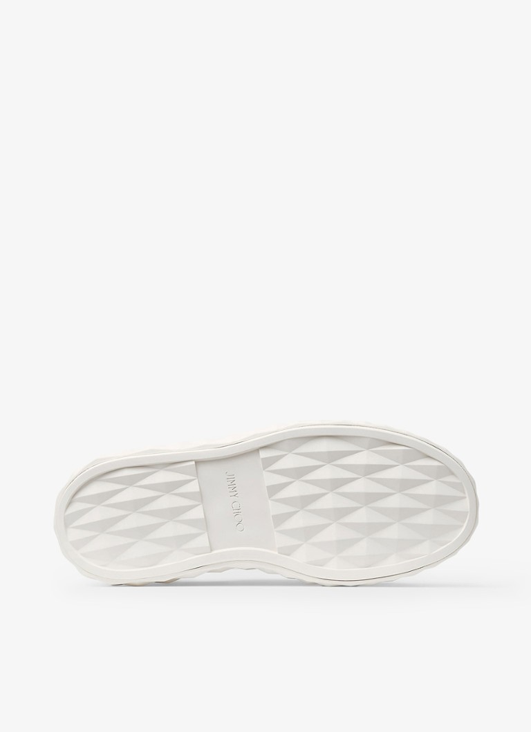 Sneaker Jimmy Choo Diamond Maxi/F II in pelle di agnello con perle finte