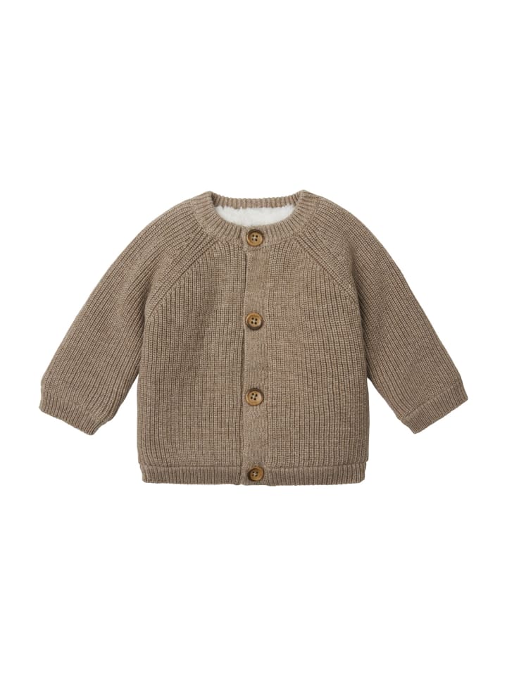Noppies Strickjacke Nevers in Taupe Melange günstig kaufen