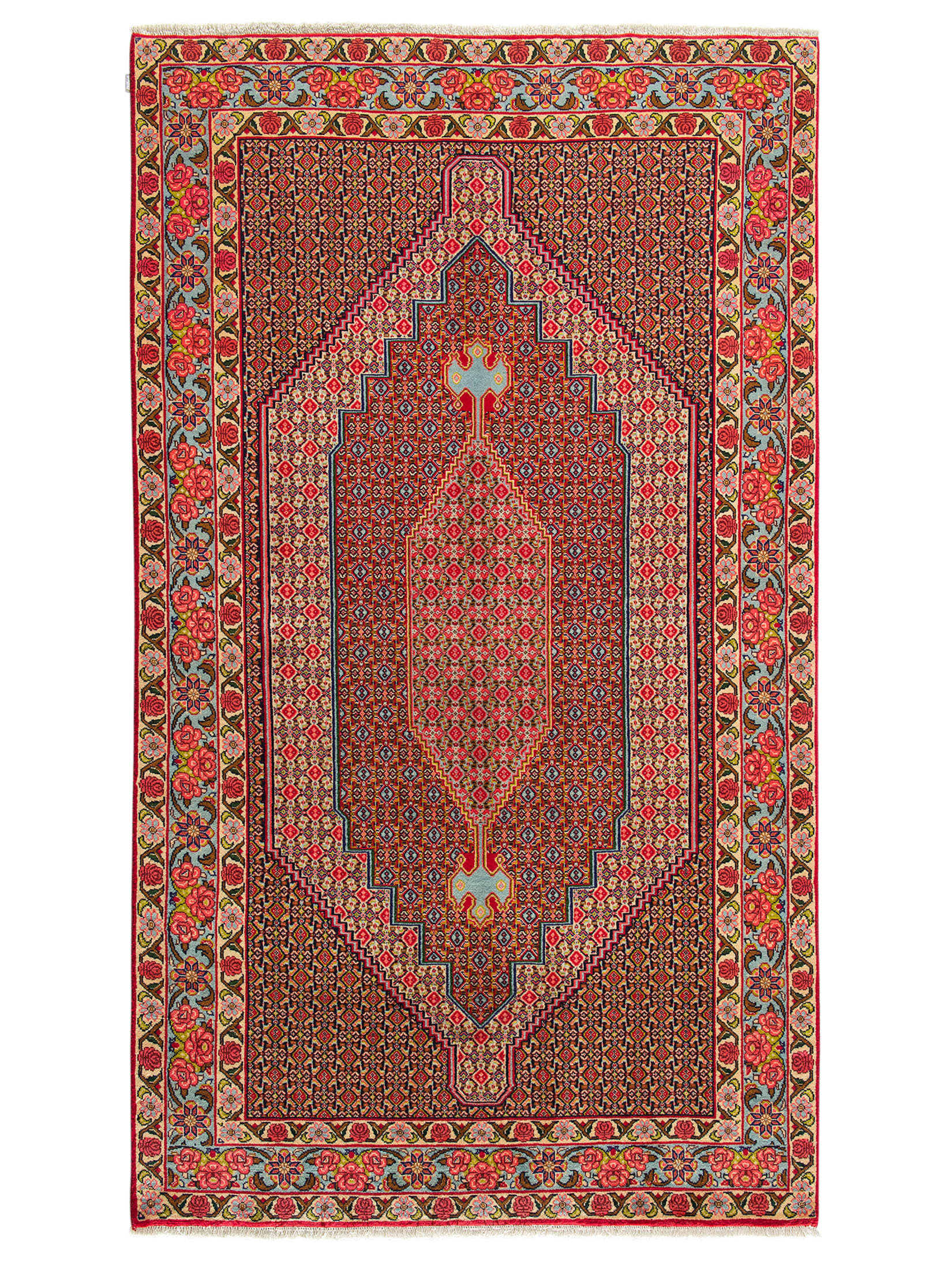 Senneh ca. 142 x 250 cm, Unikat / Einzelstück